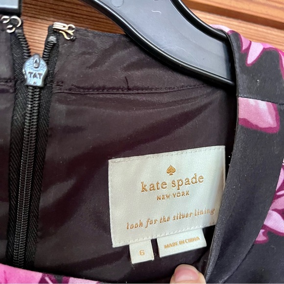 Kate Spade Encore Crepe Dress - Size 6 - Picture 4 of 5